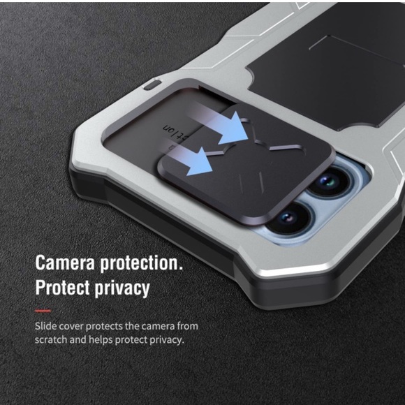 WindFlying Compatible With iPhone 13 Pro Max Metal Case - Picture 7 of 11